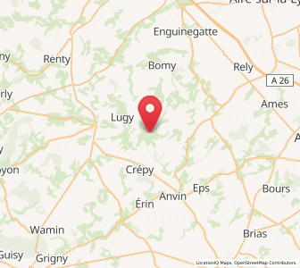Map of Lisbourg, Hauts-de-France