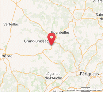 Map of Lisle, Nouvelle-Aquitaine