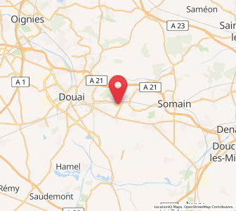 Map of Loffre, Hauts-de-France