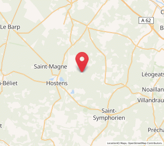 Map of Louchats, Nouvelle-Aquitaine