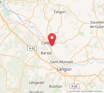 Map of Loupiac, Nouvelle-Aquitaine