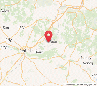 Map of Lucquy, Grand Est