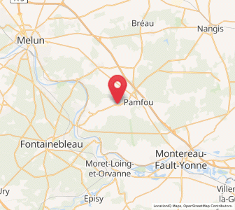 Map of Machault, Île-de-France