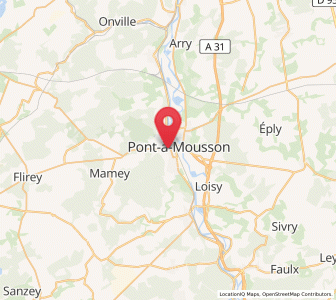 Map of Maidières, Grand Est
