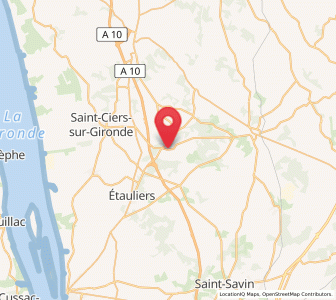 Map of Marcillac, Nouvelle-Aquitaine