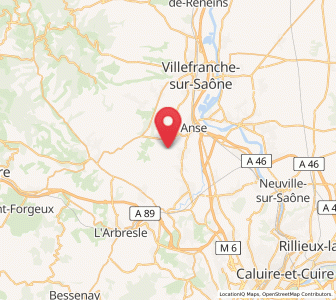 Map of Marcy, Auvergne-Rhône-Alpes