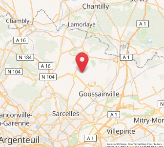 Map of Mareil-en-France, Île-de-France