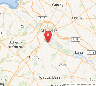 Map of Mareuil-Caubert, Hauts-de-France
