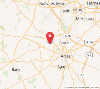 Map of Marœuil, Hauts-de-France