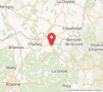 Map of Mars, Auvergne-Rhône-Alpes