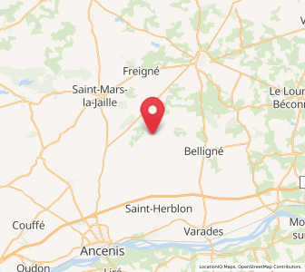 Map of Maumusson, Pays de la Loire