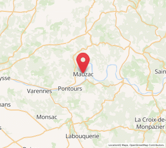 Map of Mauzac et Grand Castang, Nouvelle-Aquitaine