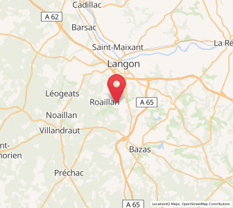 Map of Mazères, Nouvelle-Aquitaine