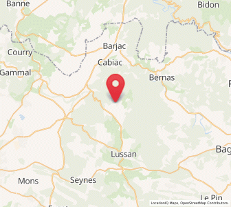 Map of Méjannes-le-Clap, Occitanie