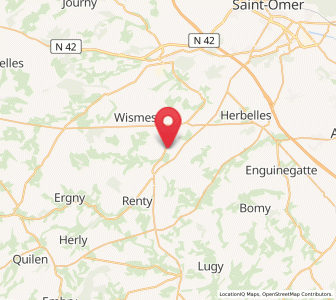 Map of Merck-Saint-Liévin, Hauts-de-France
