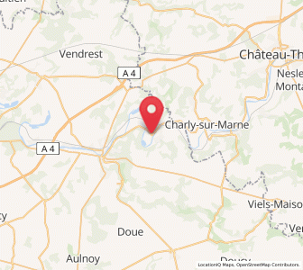 Map of Méry-sur-Marne, Île-de-France