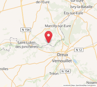 Map of Mesnil-sur-l'Estrée, Normandy