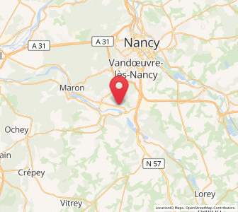 Map of Messein, Grand Est