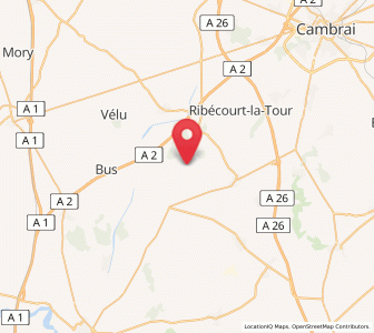 Map of Metz-en-Couture, Hauts-de-France
