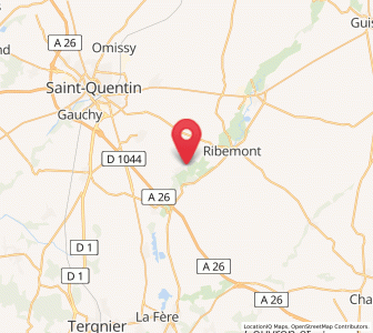 Map of Mézières-sur-Oise, Hauts-de-France