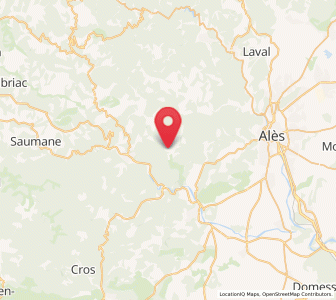 Map of Mialet, Occitanie