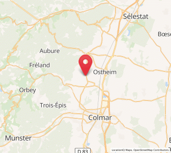 Map of Mittelwihr, Grand Est
