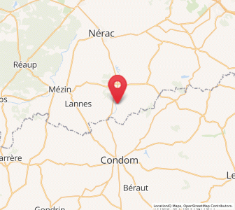 Map of Moncrabeau, Nouvelle-Aquitaine