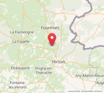 Map of Mondrepuis, Hauts-de-France