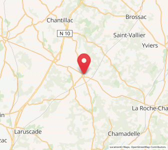 Map of Montguyon, Nouvelle-Aquitaine