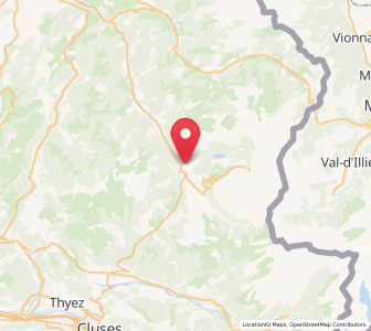 Map of Montriond, Auvergne-Rhône-Alpes
