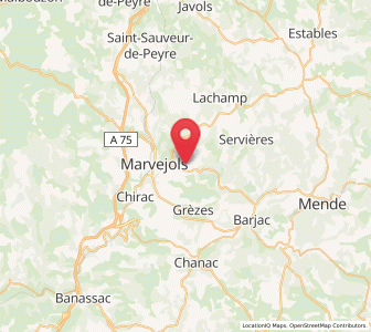 Map of Montrodat, Occitanie