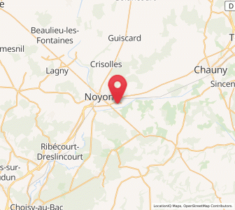 Map of Morlincourt, Hauts-de-France