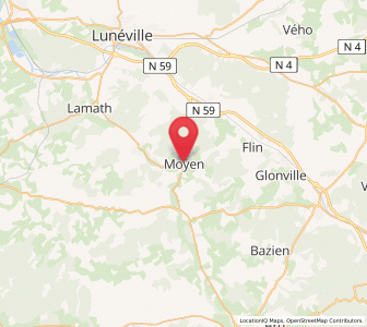 Map of Moyen, Grand Est