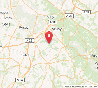 Map of Neufbosc, Normandy