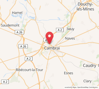Map of Neuville-Saint-Rémy, Hauts-de-France