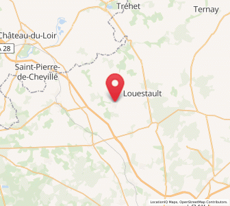 Map of Neuvy-le-Roi, Centre
