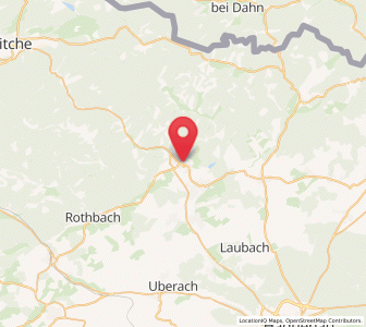 Map of Niederbronn, Grand Est