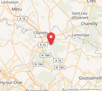 Map of Nointel, Île-de-France