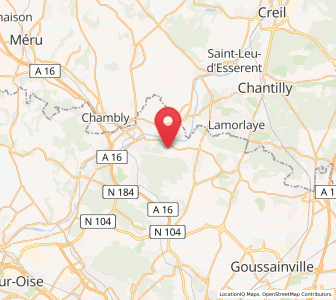 Map of Noisy-sur-Oise, Île-de-France