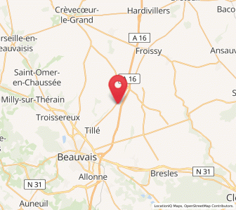 Map of Oroër, Hauts-de-France