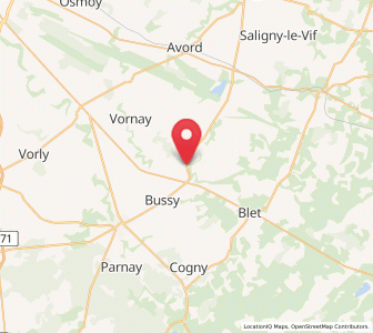 Map of Osmery, Centre