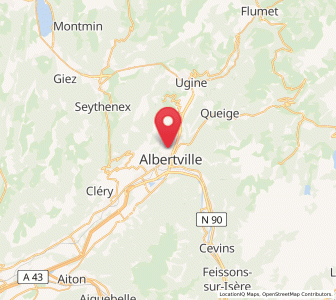 Map of Pallud, Auvergne-Rhône-Alpes