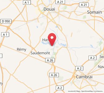 Map of Palluel, Hauts-de-France
