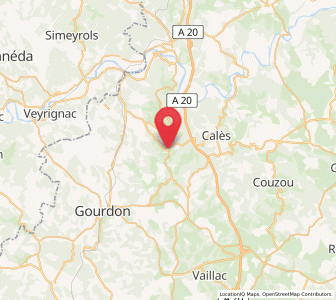 Map of Payrac, Occitanie