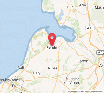 Map of Pendé, Hauts-de-France
