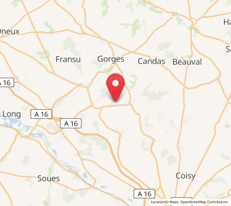 Map of Pernois, Hauts-de-France