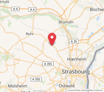 Map of Pfettisheim, Grand Est