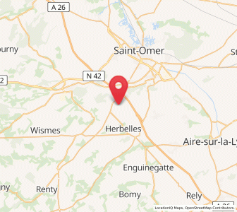 Map of Pihem, Hauts-de-France