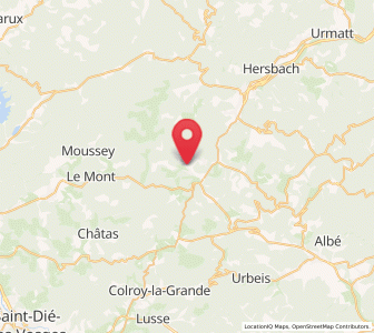 Map of Plaine, Grand Est