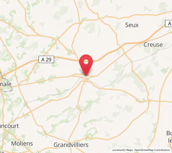 Map of Poix-de-Picardie, Hauts-de-France